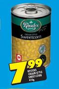 Rhodes Cream Style Sweetcorn-410g