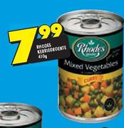 Rhodes Mixed Vegetables-410g