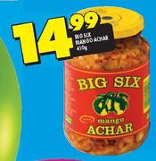Big Six Mango Achar-410g
