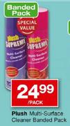 Plush Multi-Surface Cleaner Banded Pack-Per Pack