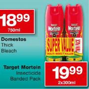 Target Mortein Insecticide Banded Pack-2 x 300ml
