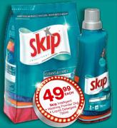 Skip Intelligent Washing Powder-2kg/Liquid Detergent-750ml Each