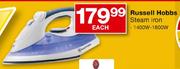 Russell Hobbs Steam Iron-1400/1600W Each
