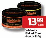 Saldanha Flaked Tuna-185Gm Each