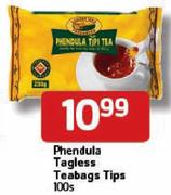 Phendula Tagless Teabags Tips-100's