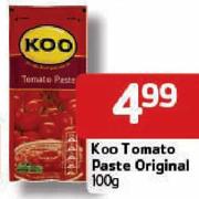 Koo Tomato Paste Original-100Gm