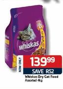 Whiskas-Dry Cat Food Assorted-4kg