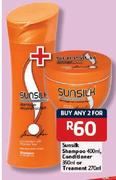 Sunsilk-Shampoo-400ml, Conditioner-350ml Or Treatment-270ml