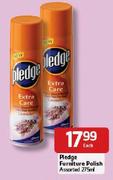  Pledge-Furniture Polish Assorted-275ml Each