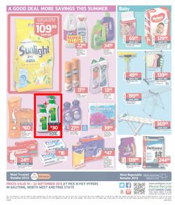Pick N Pay Hyper Inland : Summer Savings On Groceries (10 Sep - 22 Sep 2013), page 4