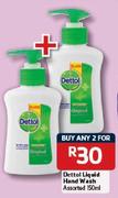 Dettol Liquid Hand Wash Assorted-2x150ml