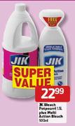 JIK Bleach Potpoirvi-1.5ltr Plus Multi Action Bleach-500ml