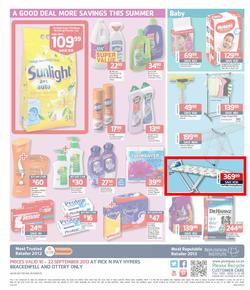 Pick N Pay Hyper Western Cape : Summer Savings On Groceries (10 Sep - 22 Sep 2013), page 4