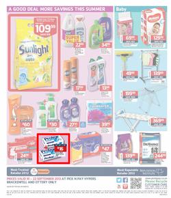 Pick N Pay Hyper Western Cape : Summer Savings On Groceries (10 Sep - 22 Sep 2013), page 4