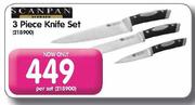 Soanpan 3 Piece Knife Set