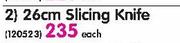 Scanpan 26cm Slicing Knife-Each