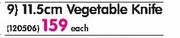 Scanpan 11.5cm Vegetable Knife-Each