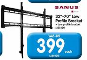Sanus 32"-70" Low Profile Bracket-Each