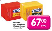 Bonnita Mini and Loaves Cheddar/Guda-Per Kg