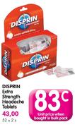 Disprin Extra Strength Headache-2's