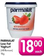 Parmalat Low Fat Yoghurt-1Kg Each