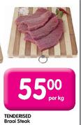 Tenderised Braai Steak-Per Kg