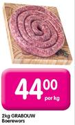 2Kg Grabouw Boerewors-Per Kg