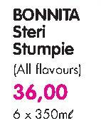Bonnita Steri Stumpie-6x350Ml
