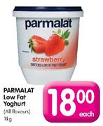 Parmalat Low Fat Yoghurt(All Flavours)-1kg Each