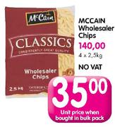McCain Wholesaler Chips-2.5kg Each