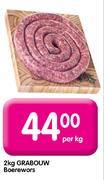 Grabouw Boerewors-2kg
