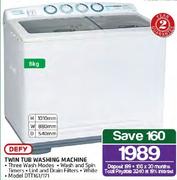 Defy Twin TUb Washing Machine-8kg(DTT161/171)