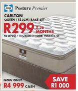 Sealy Posture Premier Carlton Queen 152cm Base Set