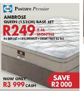 Sealy Posture Premier Ambrose Queen 152cm Base Set