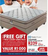 Sealy Posture Premier Challenger Queen 152cm Base Set