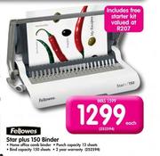 Fellowes Star Plus 150 Binder-Each