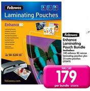 Fellowes Enhance Laminating Pouch Bundle-Per Bundle