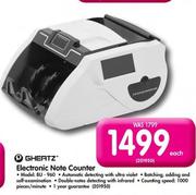 Ghertz Electronic Note Counter(BU-960)-Each