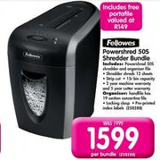 Fellowes Powershred 50S Shredder Bundle-Per Bundle