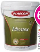 Plascon 20 Ltr Micatex
