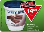 Parmalat Smooth/Fruit Yoghurt Assorted, Each-1kg