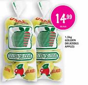 Golden Delicious Apples-1.5kg Per Pack