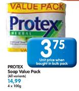 Protex Soap Value Pack-100gm