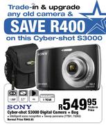 Sony Cyber-Shot S3000 Digital Camera + Camera