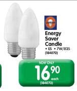Osram 7W/825 Energy Saver Candle-Each