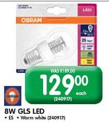Osram 8W GLS LED-Each