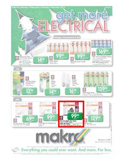 Makro : Get More Electrical (19 Nov - 3 Dec), page 1