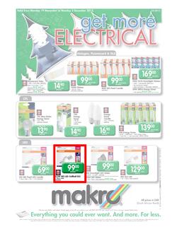 Makro : Get More Electrical (19 Nov - 3 Dec), page 1