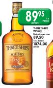 Three Ships Whisky-1x750ml