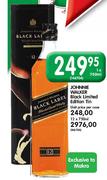 Johnne Walker Black Limited Edition Tin-1x750ml